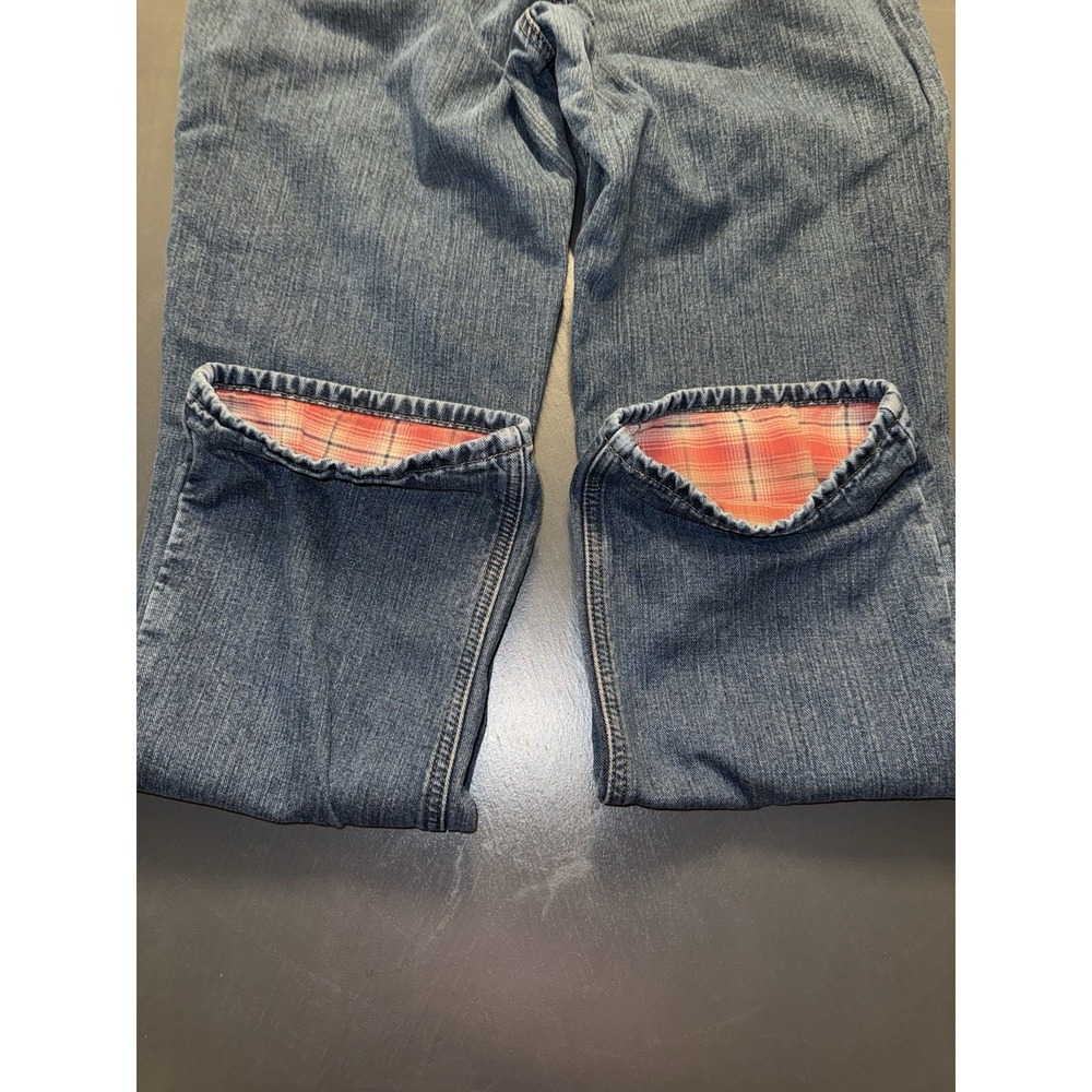 Carhartt Women's Relaxed Jeans Size 34 Vintage Warm Lined Durable Outdoor Farm - Picture 9 of 9